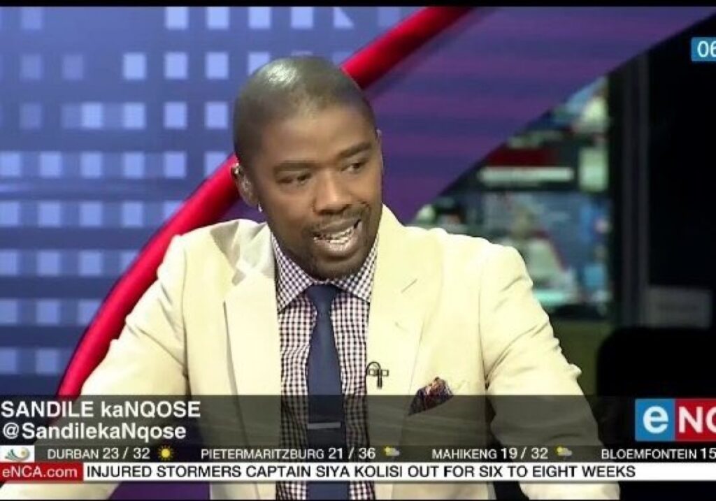 Tributes Pour In For eNCA’s Sports Anchor Sandile kaNqose