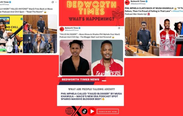 Phil Mphela Snaps After Being Pitted Against Blogger Musa Khawula