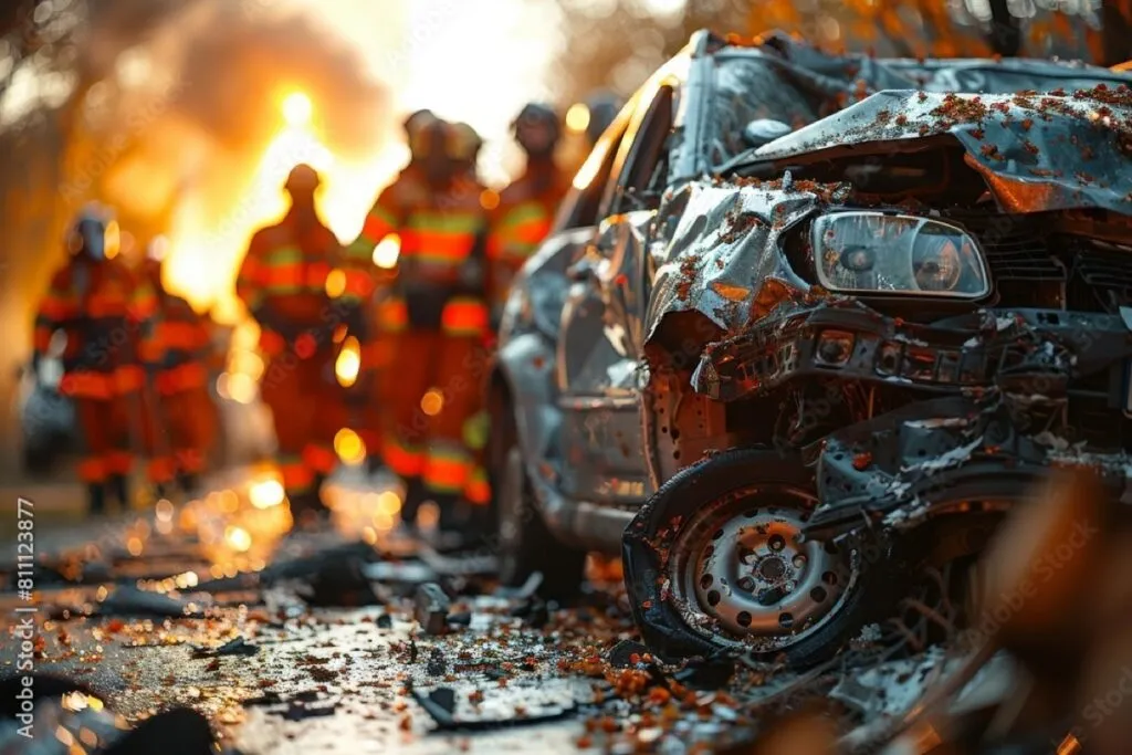 [Pic] Prince Benza And His Team Involved In A Horrific Car Accident