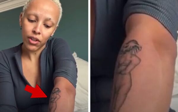 Sendry Shows Off Her New Tattoo