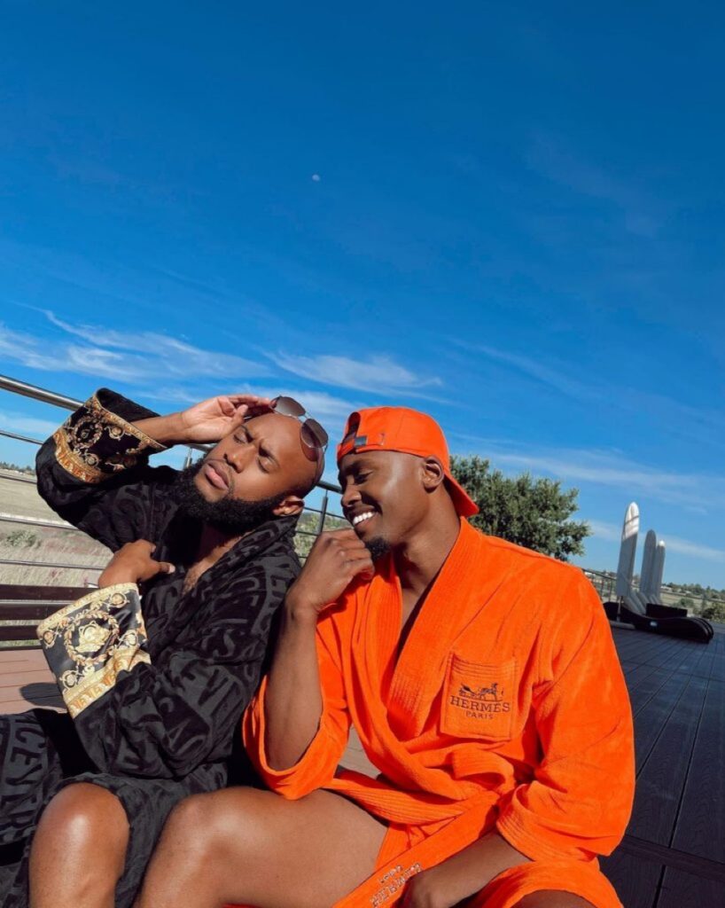 Mohale Motaung Teases His New Partner