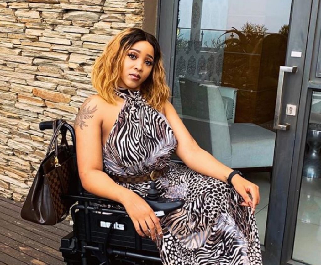 Sbahle Shares Her ICU Pictures For The First Time