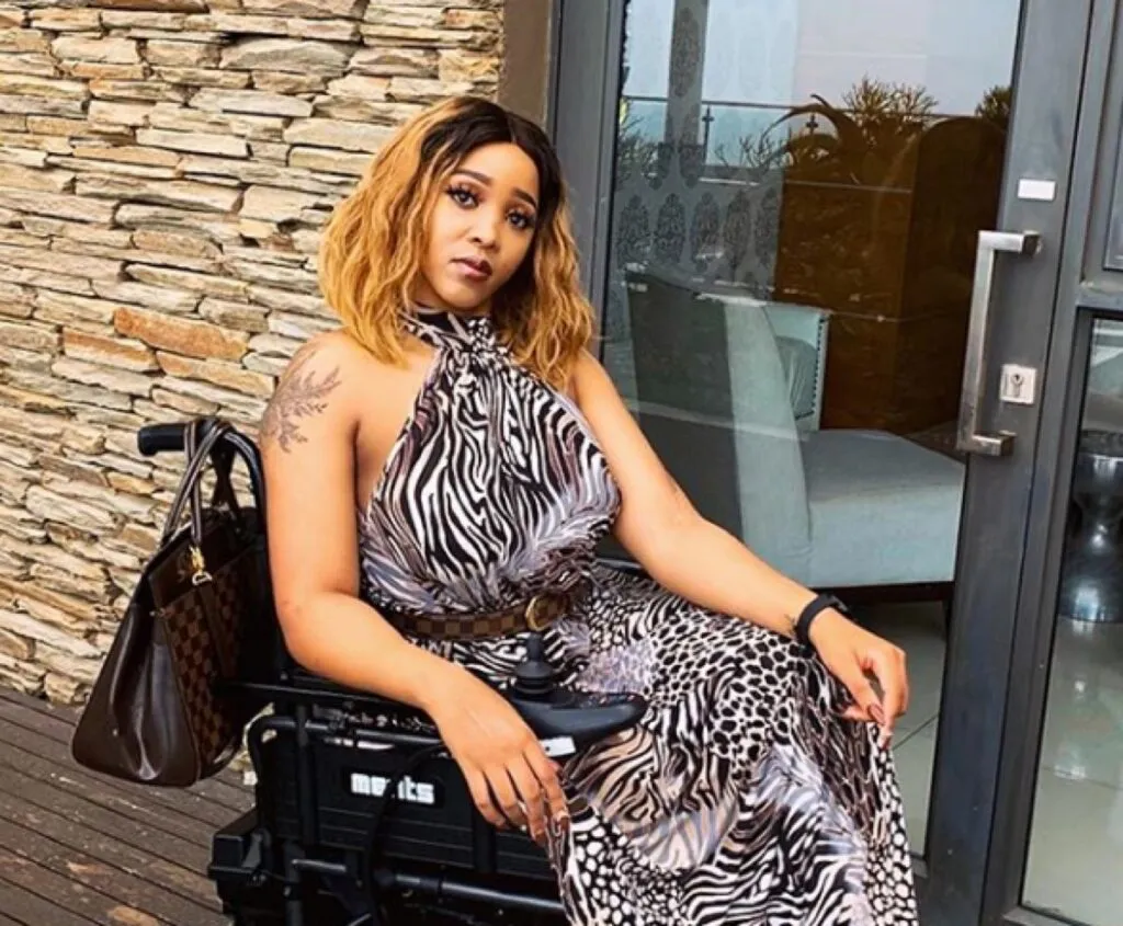 Sbahle Shares Her ICU Pictures For The First Time