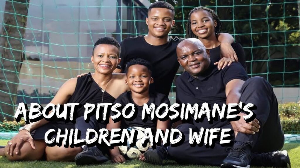 Meet Pitso Mosimane’s Beautiful Wife And Children
