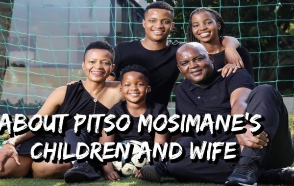 Meet Pitso Mosimane’s Beautiful Wife And Children