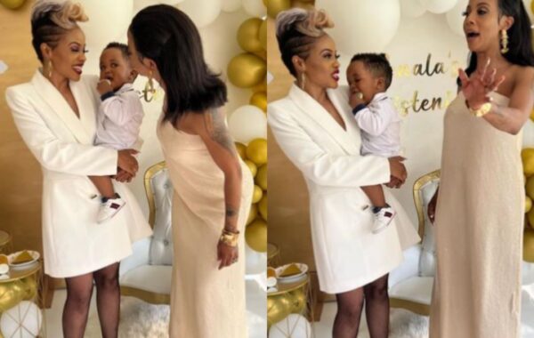 Kelly And Zandie Khumalo Celebrate Zenala’s Christening