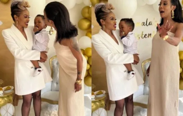 Kelly And Zandie Khumalo Celebrate Zenala’s Christening