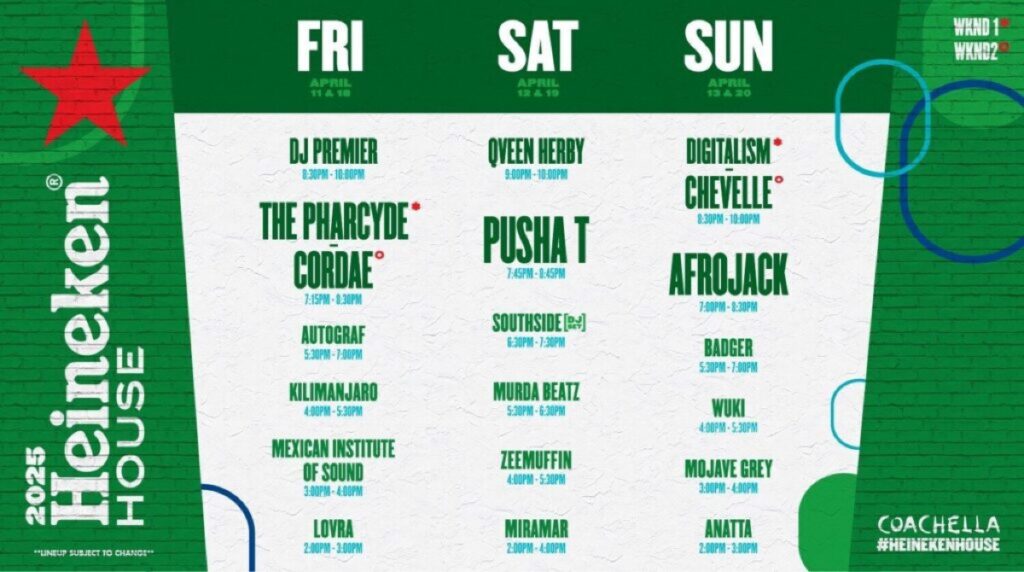 DBN Gogo To Headline Heineken House At Coachella