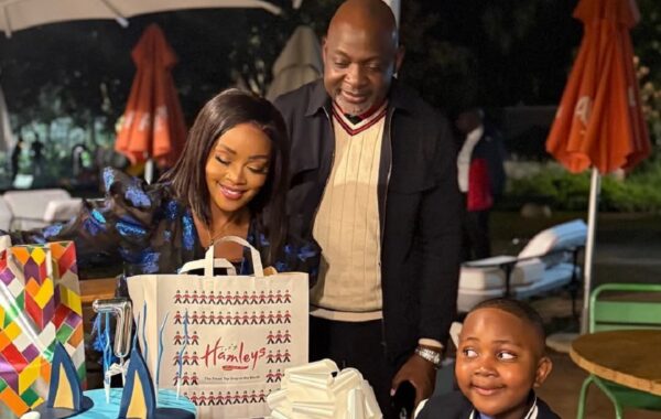 Meet Thembi Seete’s Child And Baby Daddy