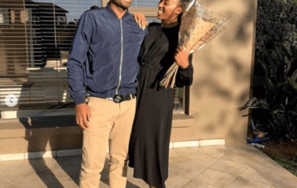 Sbahle Mpisane and Itumeleng are still going strong