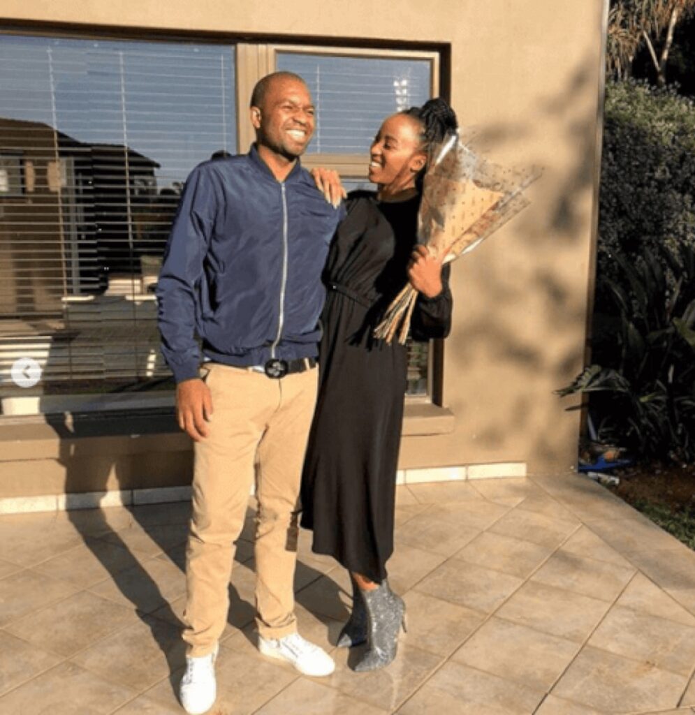 Sbahle Mpisane and Itumeleng are still going strong