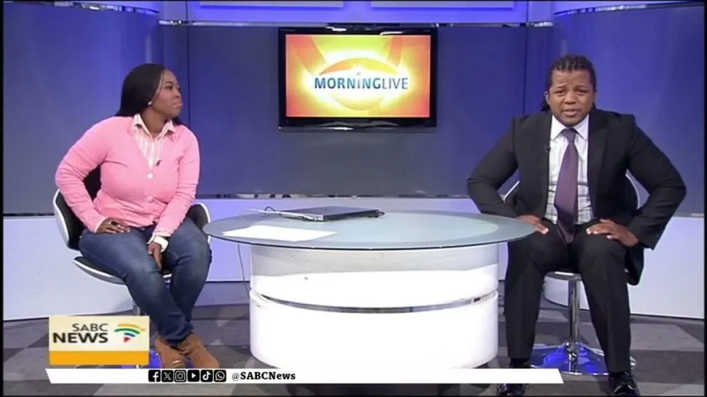 Nkanyiso Mzimela Is Crushing On SABC News Anchor Chante