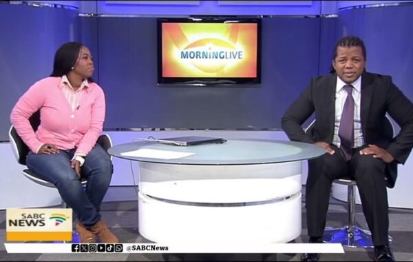 Nkanyiso Mzimela Is Crushing On SABC News Anchor Chante