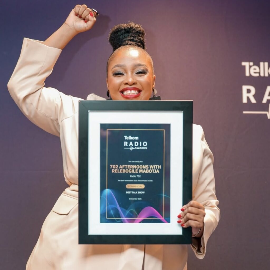 Relebogile Bags Her First Radio Award Despite Her Metro FM Boot