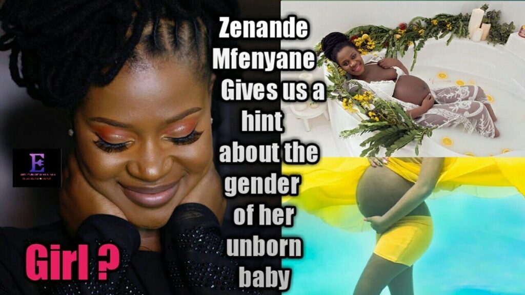 Zenande Mfenyana Reveals Her Baby’s Gender
