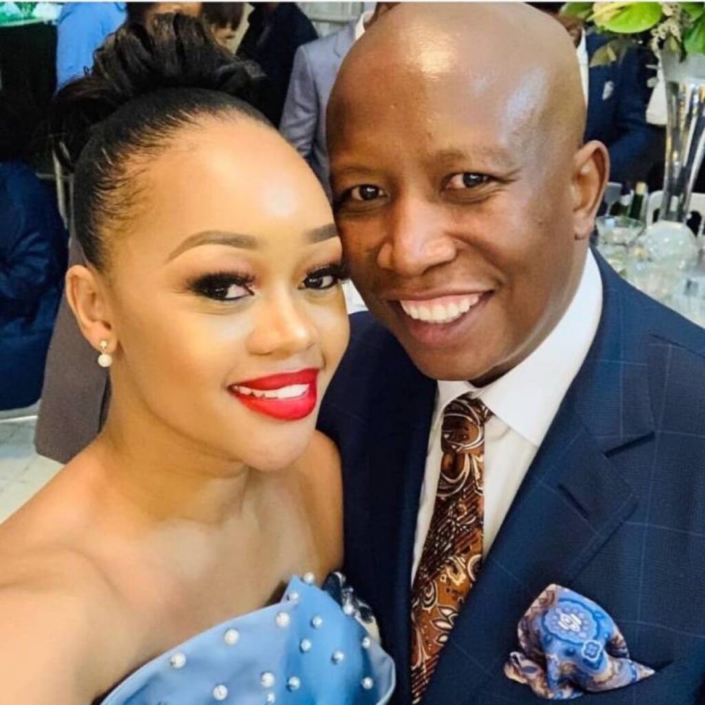 Meet Julius Malema’s Beautiful Wife And Children