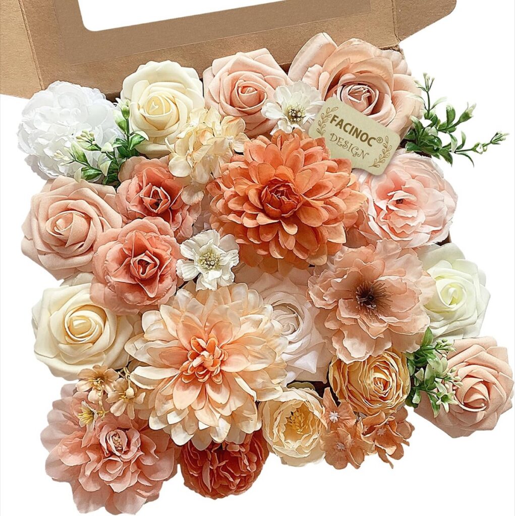 Plastic flowers at your wedding? In 2015?