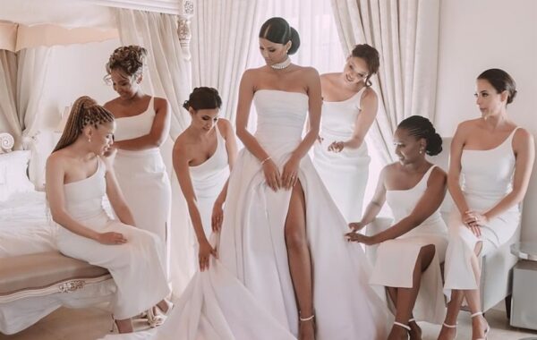 First Look Inside Former Miss SA, Tamaryn Green’s White Wedding