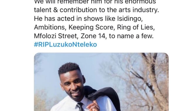 Tributes Continue To Pour In For Luzuko Nteleko