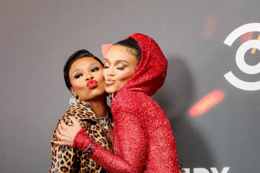 New Footage Of Zinhle And Pearl Contradicts Rivalry Gossip