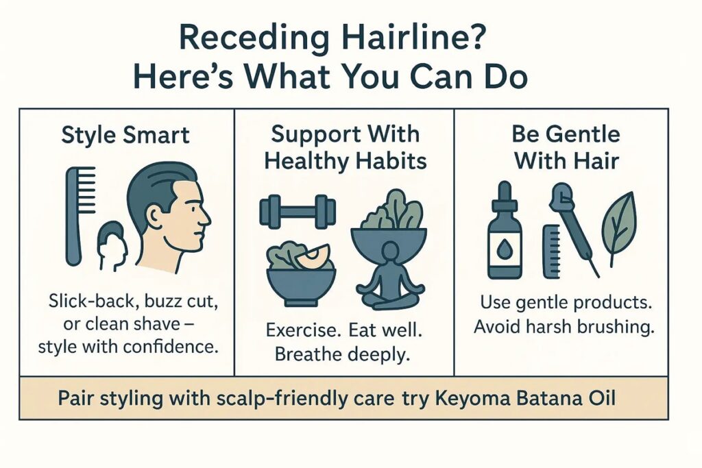 How to maintain a healthy hairline