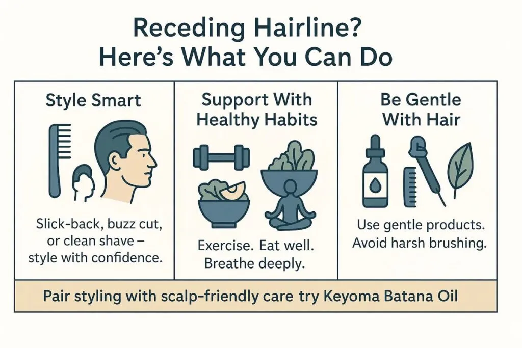 How to maintain a healthy hairline