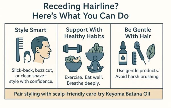 How to maintain a healthy hairline