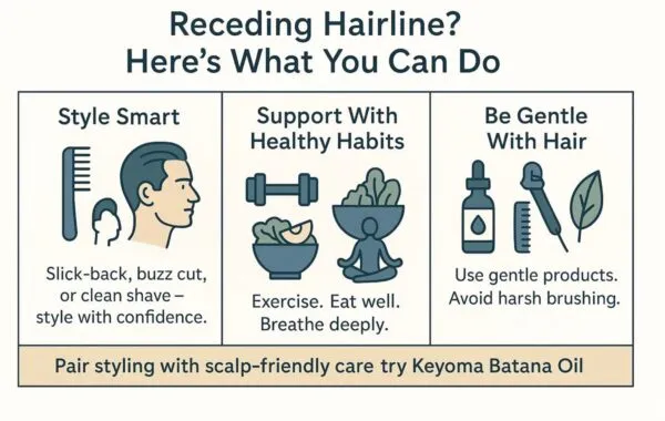 How to maintain a healthy hairline