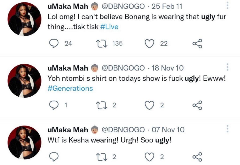 Someone Dug Up DBN Gogo’s Old Tweets, And We’re Cringing.