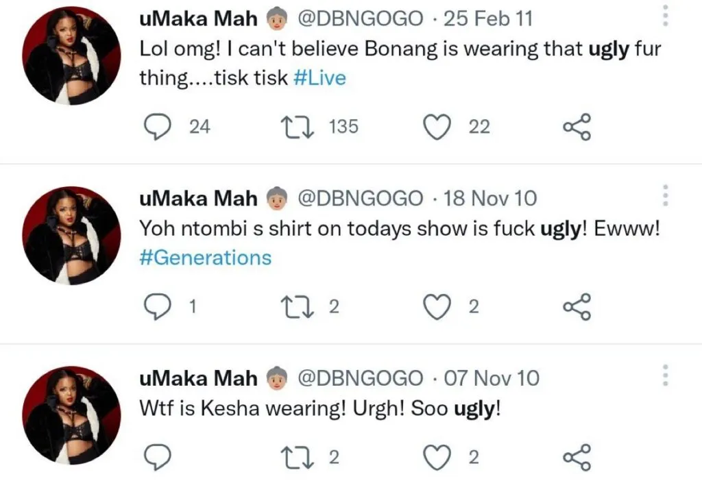 Someone Dug Up DBN Gogo’s Old Tweets, And We’re Cringing.