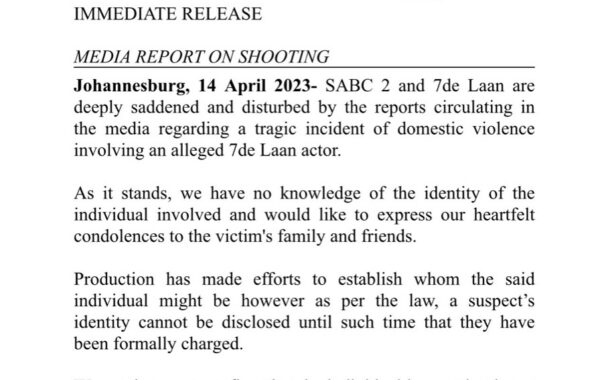7de Laan responds to racist comments
