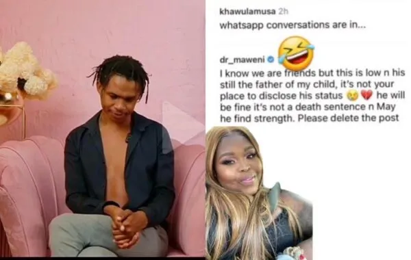 “This Is Low” – Maweni Slams Her Friend Musa After Leaking Conversation