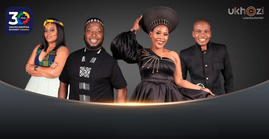 Ukhozi FM presenters walk the ramp