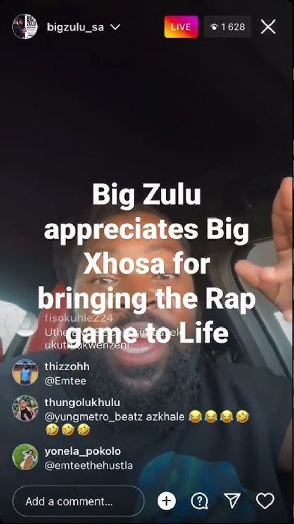 Big Xhosa Disses The Entire Rap Game