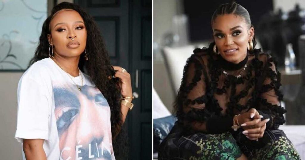 “Please Stop This”- Pearl Slams Claims Of Referring To DJ Zinhle And LKG In Viral Video
