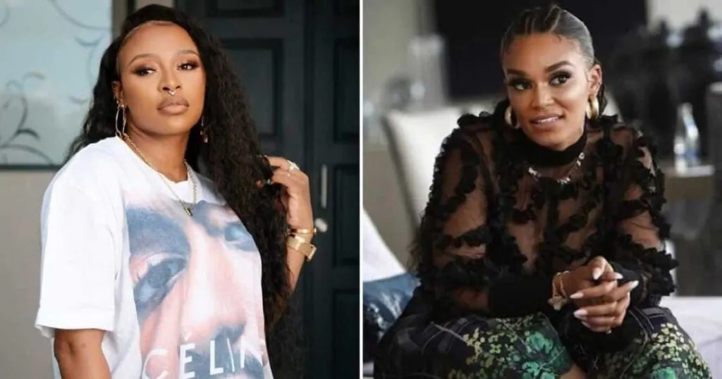 “Please Stop This”- Pearl Slams Claims Of Referring To DJ Zinhle And LKG In Viral Video