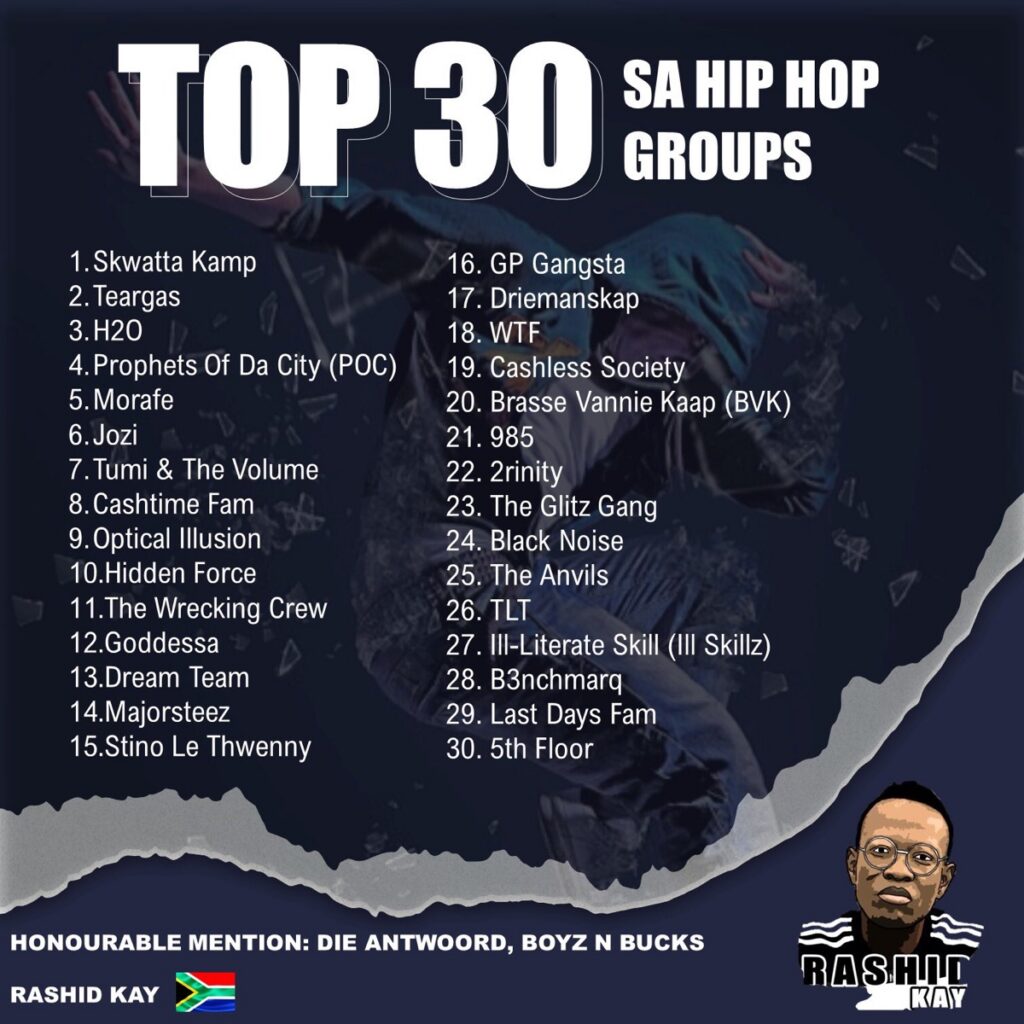 A look at the most interesting outfits at the South African Hip Hop Awards