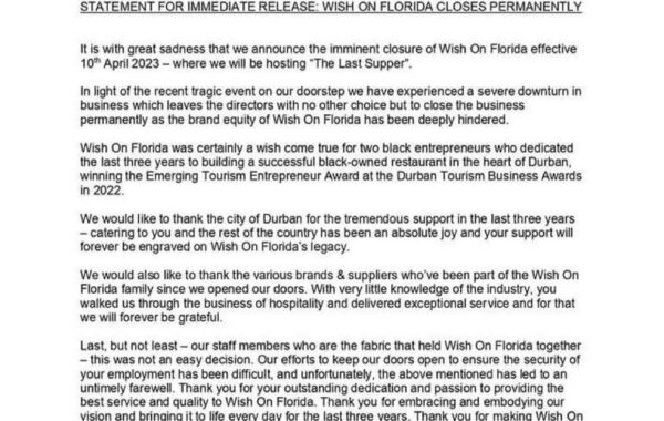 Wish On Florida To Close Its Doors After AKA’s Tragedy