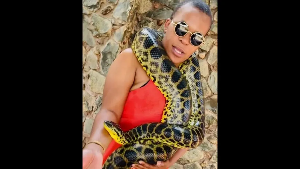 South African Celebs Who Own Snakes