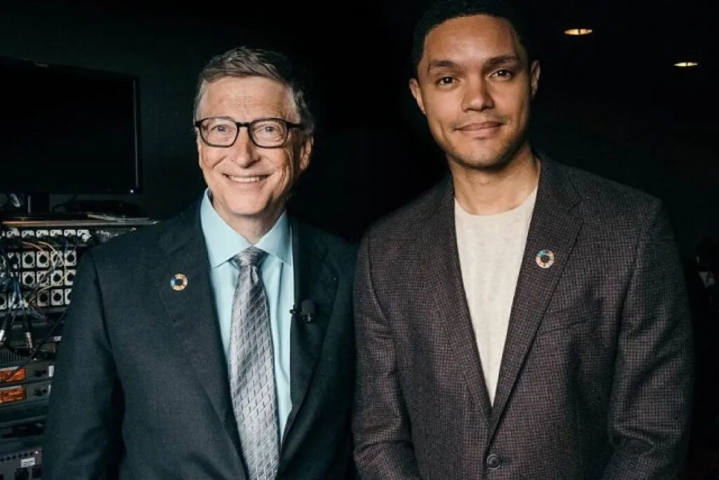 Bill Gates names Trevor Noah as one of his favourite comedians