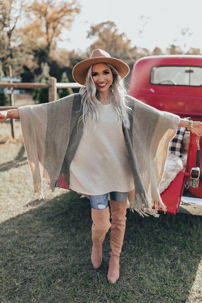 Time To Look Fabulous In Your Poncho