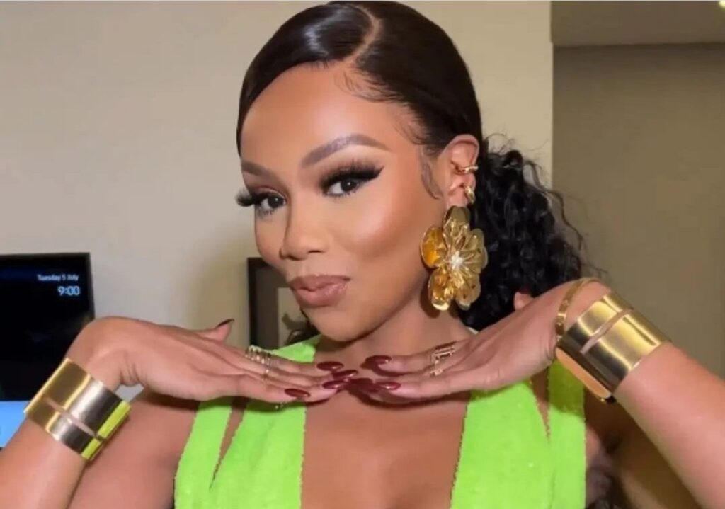 Bonang Reacts To Explicit Tweet about Nigerian Men