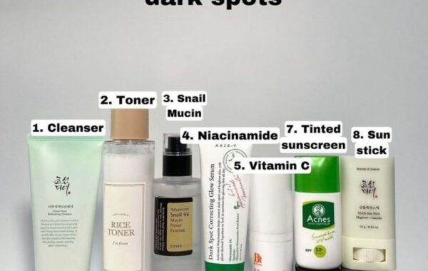 Develop a personalized routine to get rid of dark marks