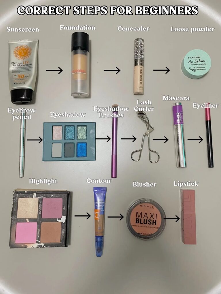 Switch up your make up steps to beat shine
