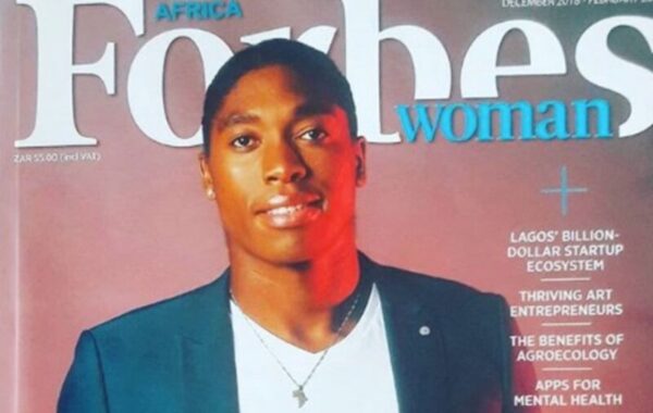 Caster Semenya covers Forbes Women Africa