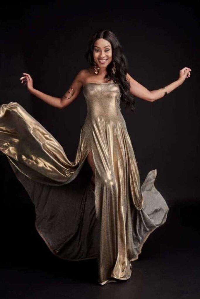 Scandal’s Kgomotso Christopher Is Giving A Glamourous Gown To Lucky Fans