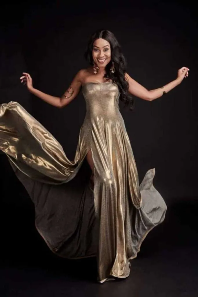 Scandal’s Kgomotso Christopher Is Giving A Glamourous Gown To Lucky Fans