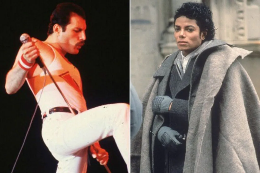 Michael Jackson and Freddie Mercury Release hits
