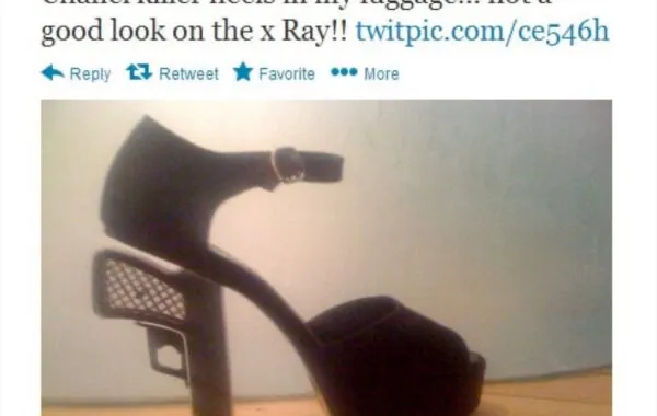 Tara Palmer-Tomkinson arrested over gun shoes