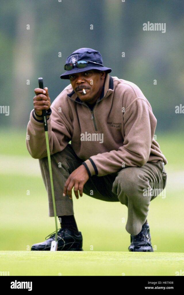 Samuel L. Jackson spotted golfing around in Jozi